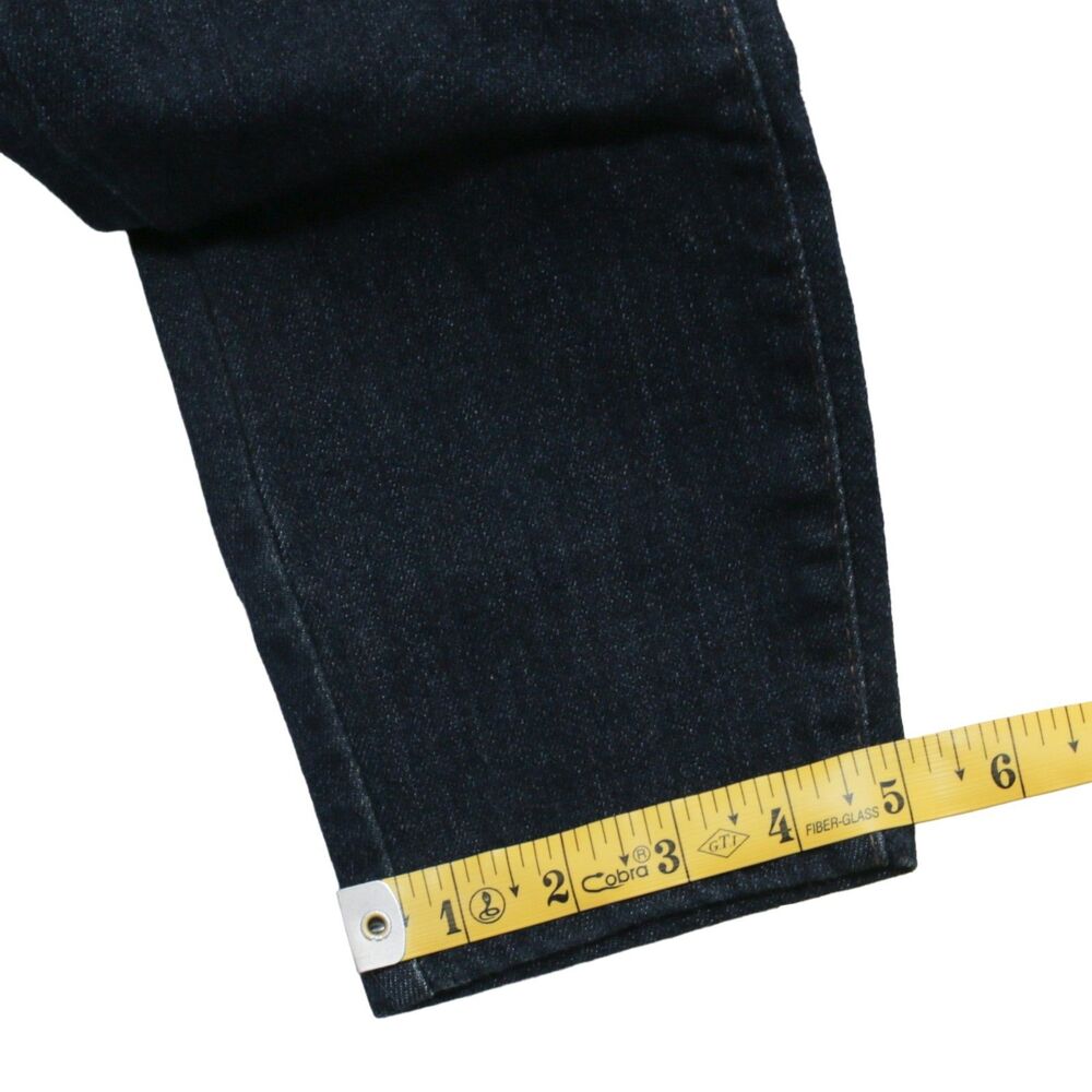 Levi Strauss Signature Mid Rise Skinny Jeans Dark Wash Women's Size 2 Stretch - Picture 3 of 8